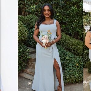 Show Me Your MuMu Light Blue Maxi Dress